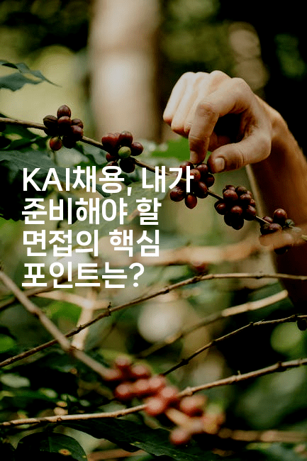 KAI채용, 내가 준비해야 할 면접의 핵심 포인트는?2-해바리움