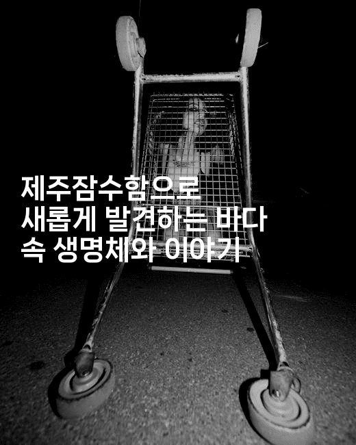 제주잠수함으로 새롭게 발견하는 바다 속 생명체와 이야기-해바리움