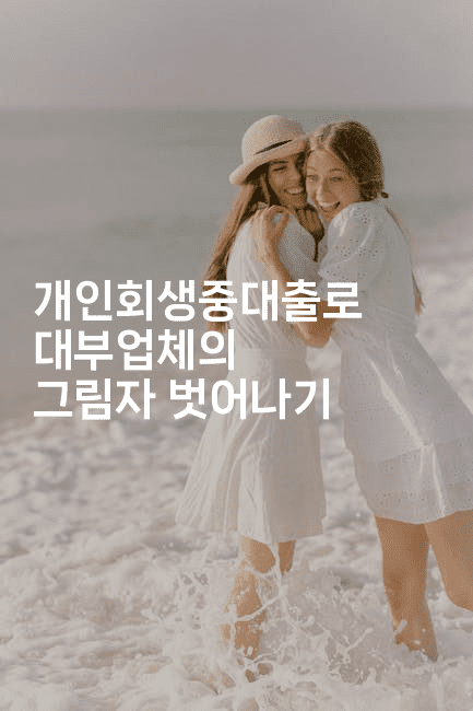 개인회생중대출로 대부업체의 그림자 벗어나기-해바리움