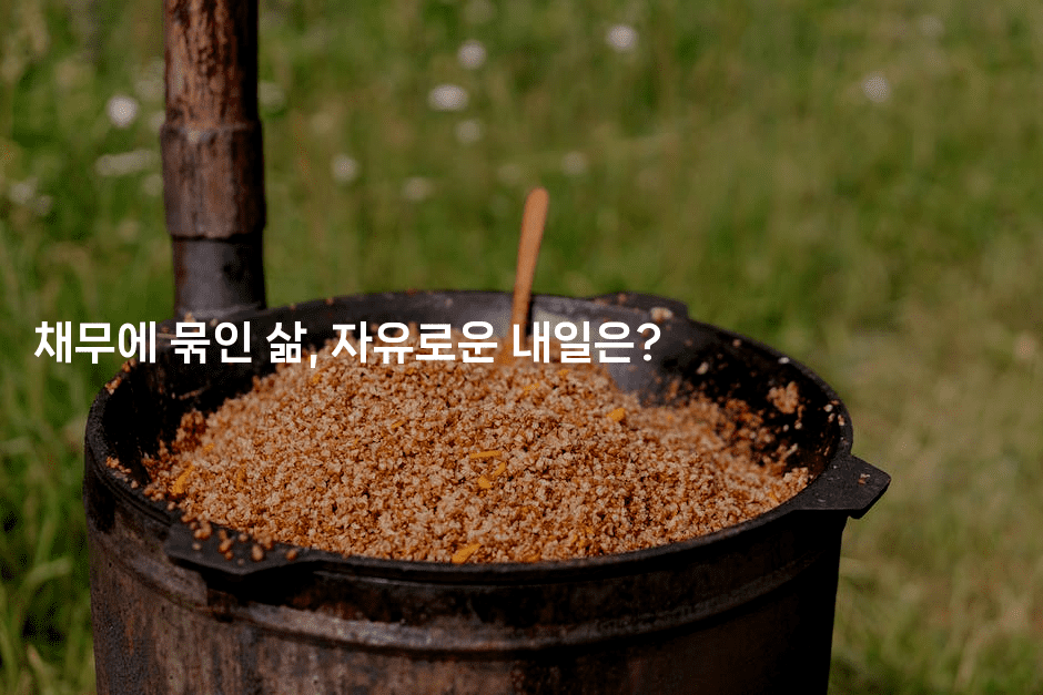 채무에 묶인 삶, 자유로운 내일은?-해바리움